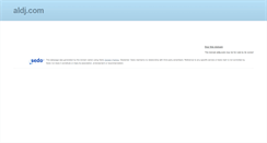 Desktop Screenshot of aldj.com